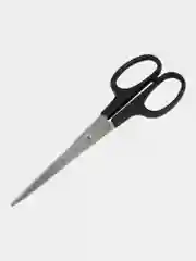 Ножницы канцелярские Brauberg "Standard", классическая форма, 180 мм, черные, 237096