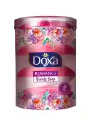 DOXA Мыло твердое Care series двухцветное Romance туба 4х100г