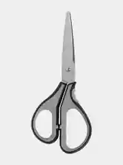 Ножницы канцелярские Brauberg Super, 175 мм, серо-черные, 2-х сторонняя заточка, 237295