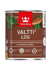 Декоративный антисептик для дерева Valtti Log (Валтти Лог) TIKKURILA 0,9л орегон