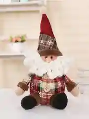 Дед Мороз мягкий/ Санта Клаус под елку/ Новогоднее украшение/ игрушка в подарок