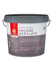 Краска фасадная Facade Acrylate (Фасад Акрилат) TIKKURILA 5 л  бесцветная (база С)