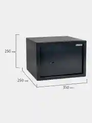 Сейф для денег и документов с ключом маленький мебельный Daswerk, 291342, 250x350x250 мм
