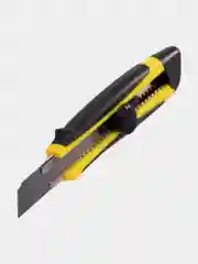 Нож канцелярский 18 мм Brauberg Universal, роликовый фиксатор, резиновые вставки, блистер