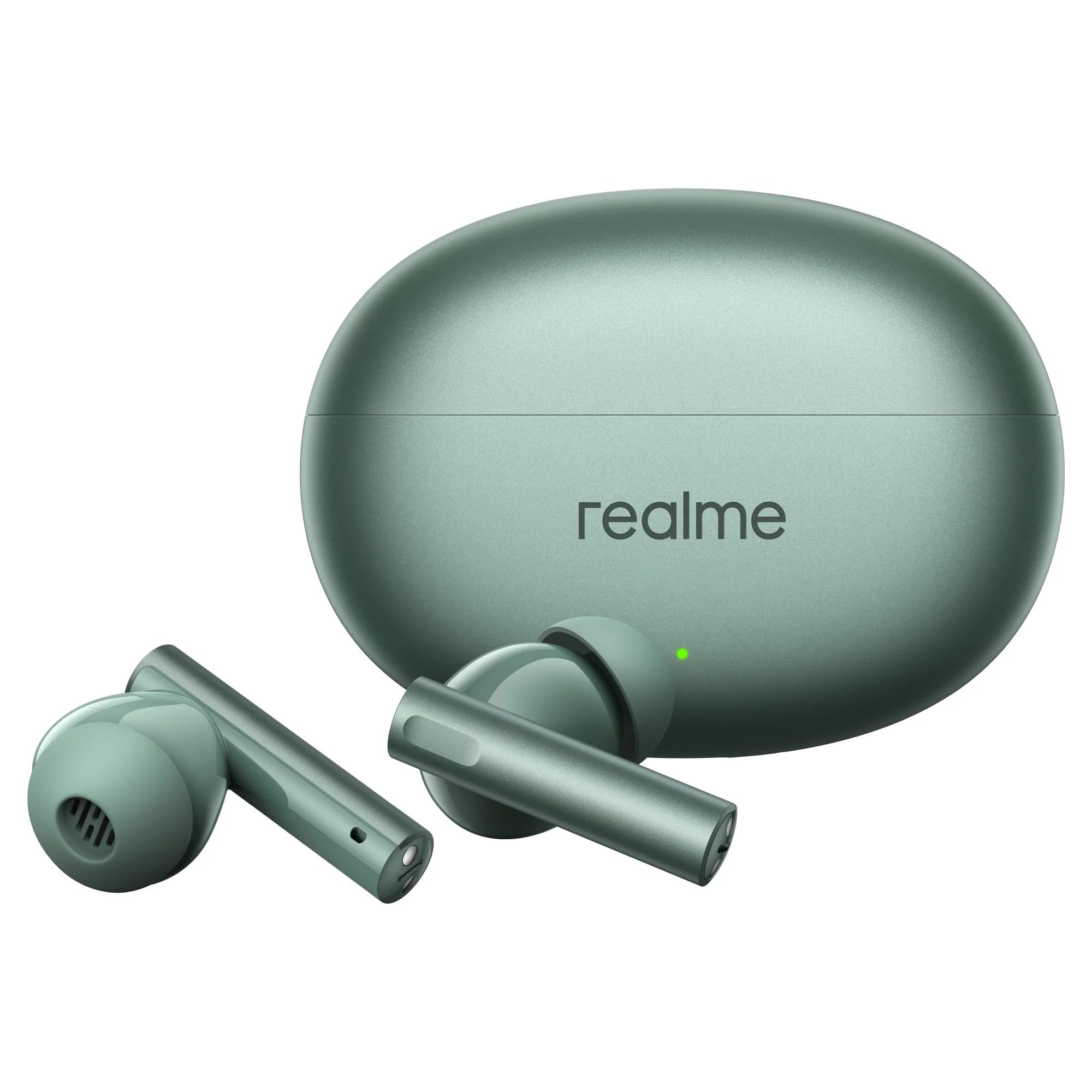 Зеленый tws Наушники Realme Buds Air 6
