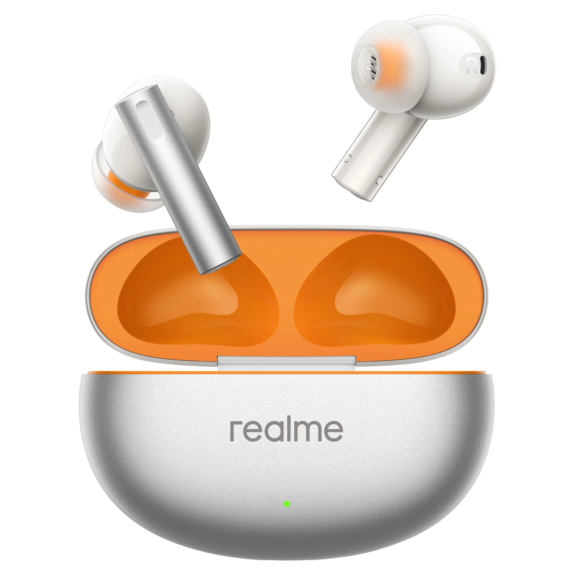Серебряный tws Наушники Realme Buds Air 6
