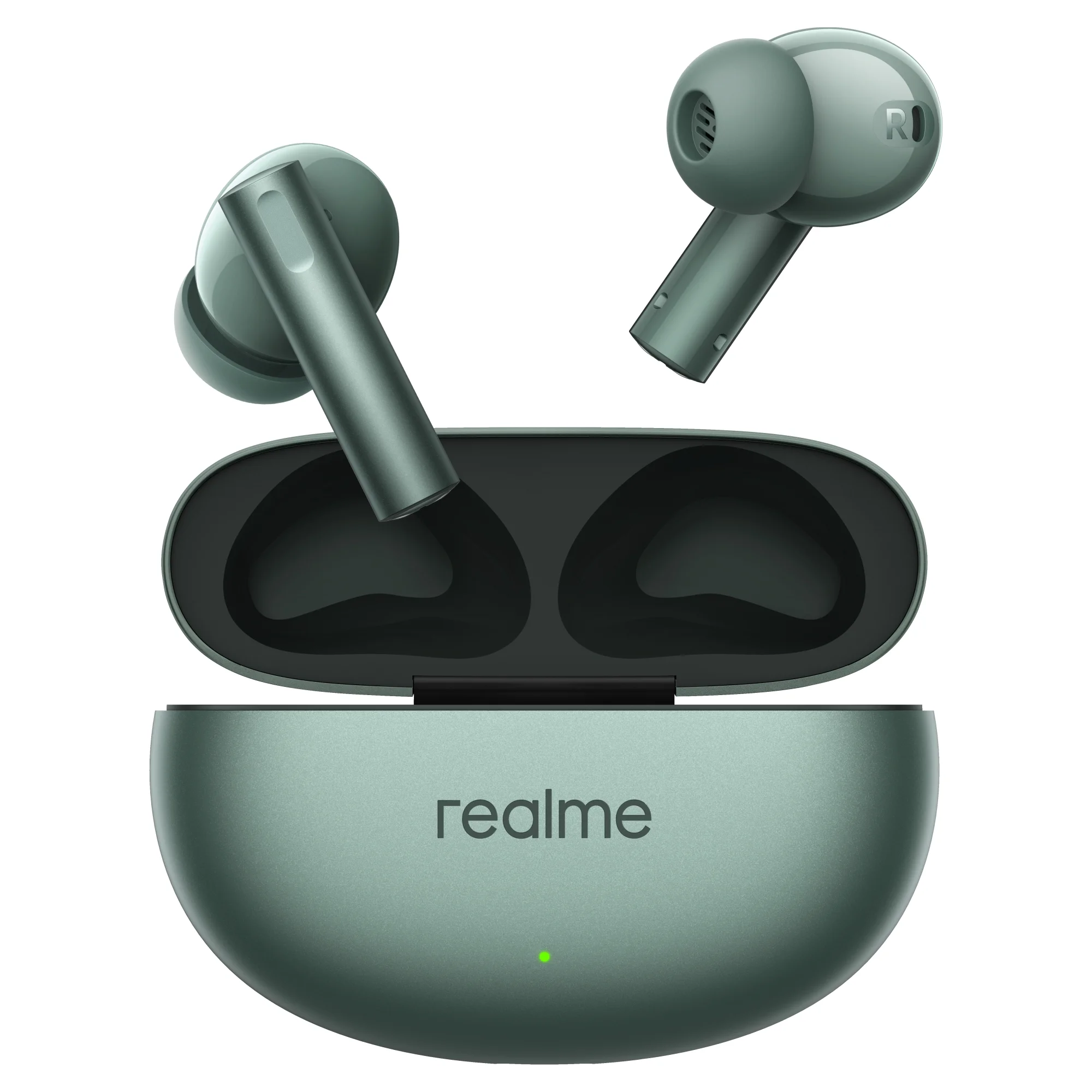 Зеленый tws Наушники Realme Buds Air 6