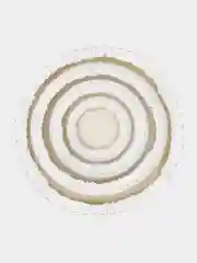 Холст на подрамнике круглые, 4 шт (20, 30, 40, 50см) 380г/м2, хлопок, Brauberg, 192331