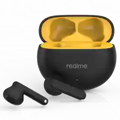 Черный беспроводные наушники realme Buds T01