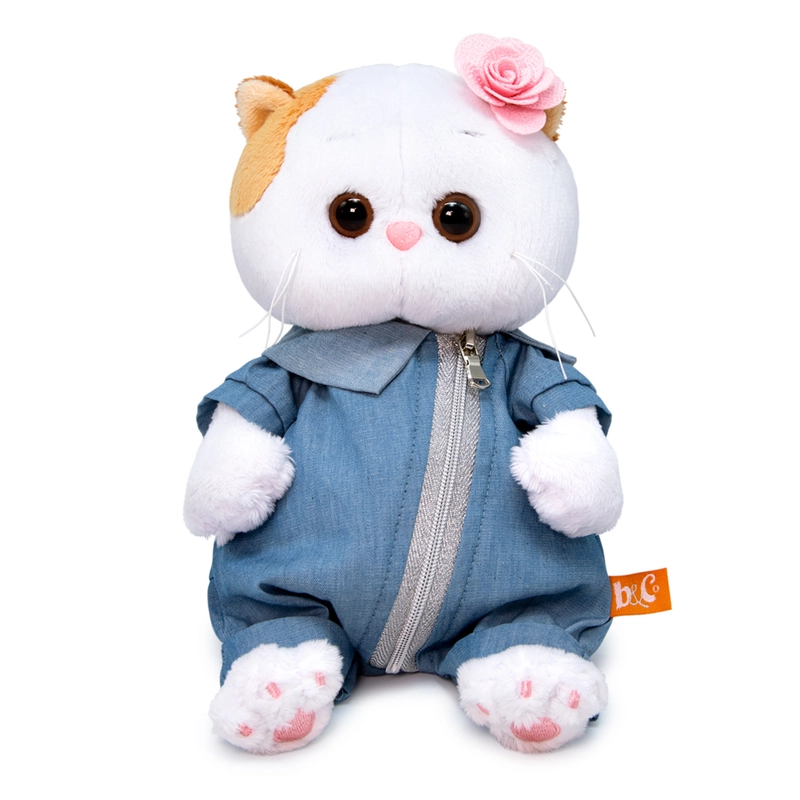 LB-075 Ли-Ли BABY в джинсовом комбинезоне