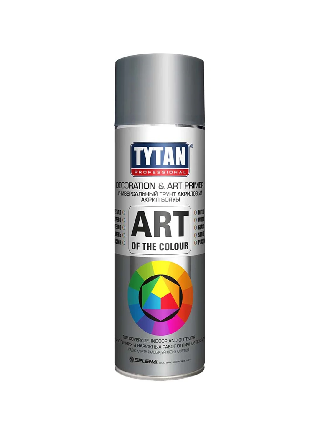 Грунт-аэрозоль праймер Tytan Professional Art of the color, 400 мл, RAL 7031, серый