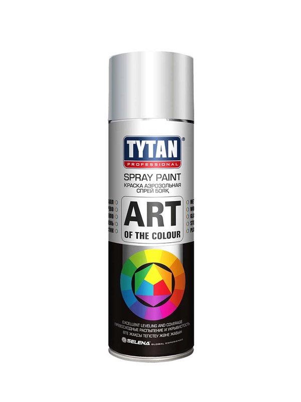 Аэрозольная краска Tytan Professional Art of the color, глянцевая, 400 мл, RAL 9003, белая