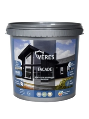 Декоративная пропитка для дерева Veres Natura, полуматовая, 2,7 л, рябина
