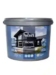 Краска для деревянных фасадов Veres Facade, акриловая, матовая, 9 л, оливковый