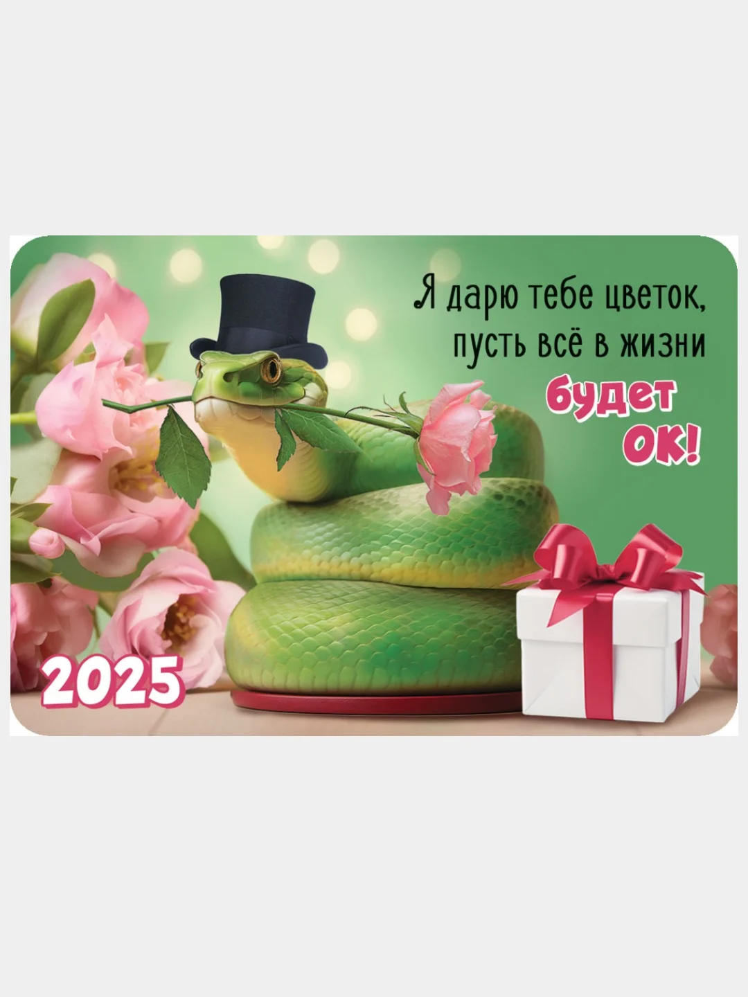 Бирюзовый карманный календарь 2025 год. 25 видов