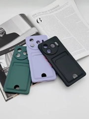 Чехол для Tecno Camon 30 Pro 5G, с карманом для карты, цветная накладка