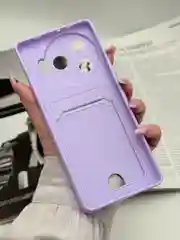Сиреневый чехол для Tecno Camon 30 Pro 5G, с карманом для карты, цветная накладка