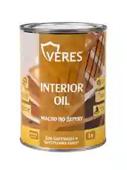 Масло для дерева Veres Interior Oil, 1 л, тик