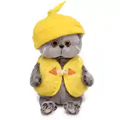 BB-107 Басик BABY в шапочке и меховом жилете
