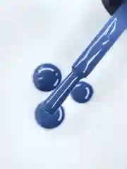 Угольный гель лак для ногтей