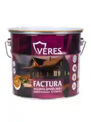 Декоративная пропитка для дерева Veres Ultra Lazura №1, глянцевая, 2,7 л, бесцветная