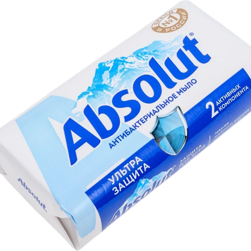 Мыло туалетное твердое ABSOLUT ABS "Ультразащита", 90 г