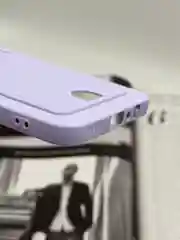 Сиреневый чехол для Realme Note 60, с карманом для карты, реалми нот 60