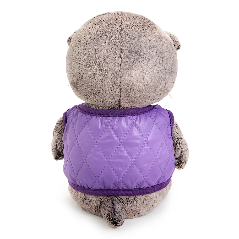 BB-123 Басик BABY в дутом жилете с сердечком