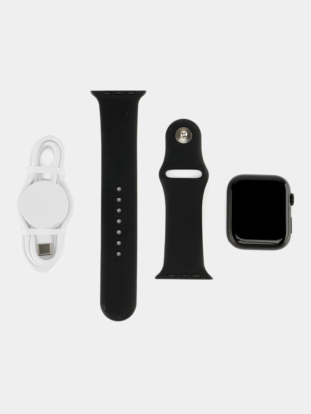 Черный умные смарт часы Smart watch 8 серия