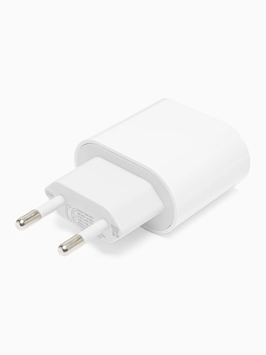 Белый блок питания для iPhone, Type-C, с быстрой зарядкой, 20W