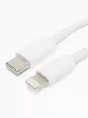 Белый зарядное устройство для iPhone, с кабелем Type-C-Lightning, 20W
