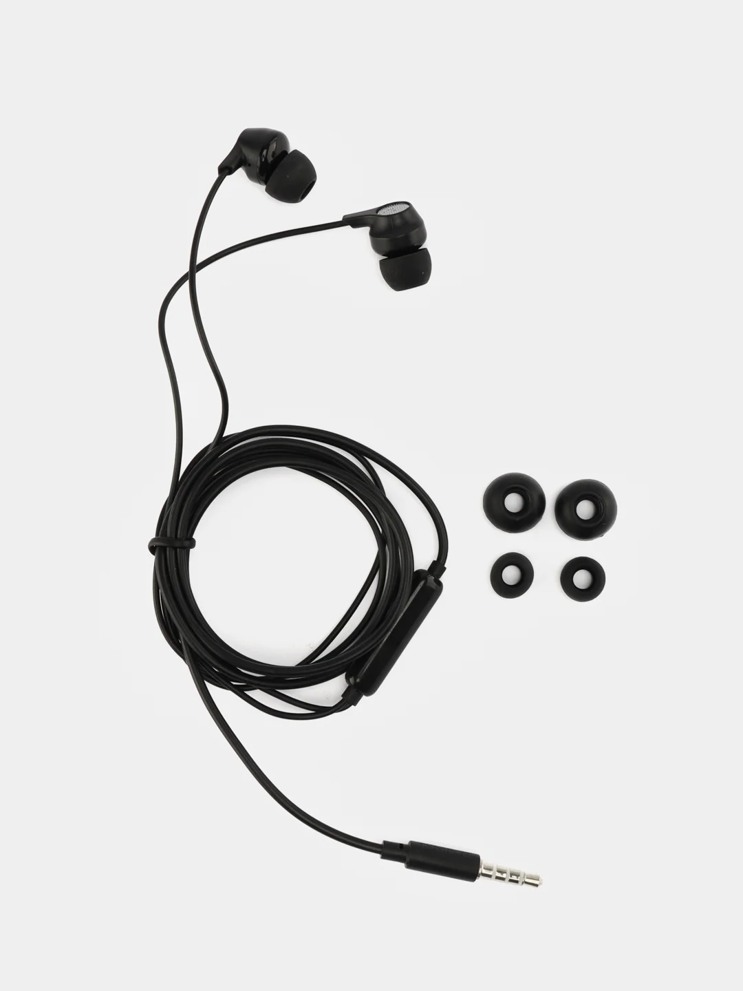 Черный наушники с микрофоном Borofone BM28 3.5mm Jack