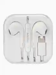 Белый наушники с микрофоном Borofone BM30 Max (3.5mm/Type-C/Lightning)