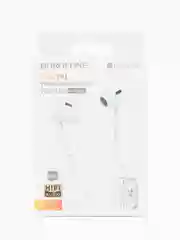 Белый наушники с микрофоном Borofone BM30 Max (3.5mm/Type-C/Lightning)