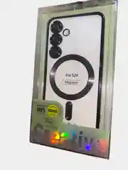 Чехол magsafe магнитный прозрачный на Samsung S23 Ultra, S24, S24 FE, S24 Plus, S24 Ultra