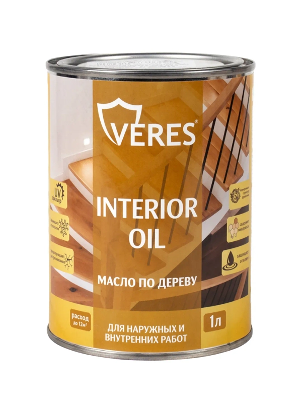 Краска для деревянных фасадов Veres Facade, акриловая, матовая, 2,7 л, гармония