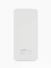 Белый power Bank  10000 мАч, Внешний аккумулятор с показателем заряда, 2 USB разъема для зарядки