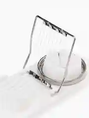 Белый яйцерезка, ручная