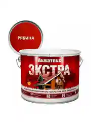 Защитно-декоративное покрытие для дерева Акватекс Экстра, 0,8 л, красное дерево