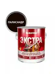 Защитно-декоративное покрытие для дерева Акватекс 2 в 1, полуматовое, 9 л, калужница