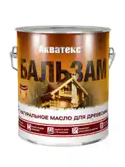 Защитно-декоративное покрытие для дерева Акватекс Экстра, полуглянцевое, 2,7 л, рябина