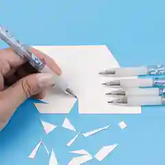 Белый нож канцелярский, для скрапбукинга, для вырезания в виде ручки