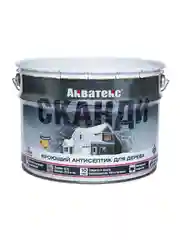Антисептик для дерева Акватекс Сканди 65109, кроющий, полуматовый, 2,5 л, альпийское утро