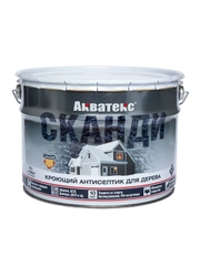Антисептик для дерева Акватекс Сканди 65110, кроющий, полуматовый, 2,5 л, имбирь