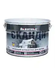 Антисептик для дерева Акватекс Сканди 65110, кроющий, полуматовый, 2,5 л, имбирь