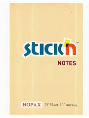 Stickn Блок самоклеящийся Stickn Notes 76 x 51 мм 100 листов