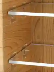 Крючок самоклеящийся прозрачный настенный, винт, крепеж, уголок для полок, картин