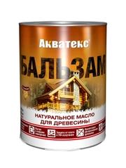 Защитно-декоративное покрытие для дерева Акватекс Экстра, полуглянцевое, 0,8 л, рябина