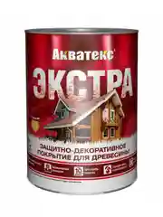 Защитно-декоративное покрытие для дерева Акватекс 2 в 1, полуматовое, 2,7 л, сосна