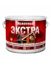 Защитно-декоративное покрытие для дерева Акватекс 2 в 1, полуматовое, 9 л, палисандр